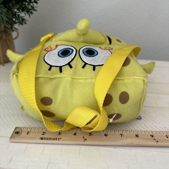 Nickelodeon Spongebob SquarePants Figure Stuffed Animal Plush Backpack 2012 - Picture 14 of 14